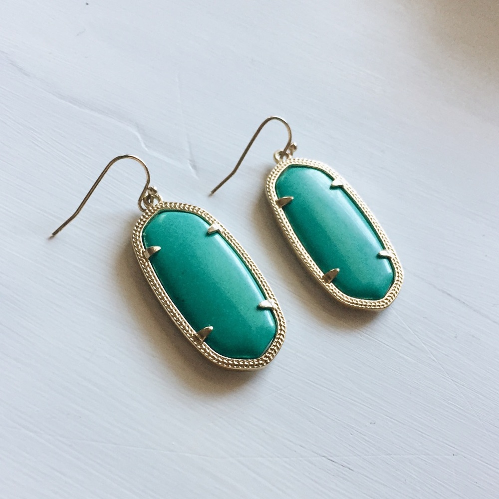 Kendra Scott Turquoise Drop Earrings